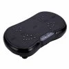 Vibration Plate Exercise Machine Platform, Whole Body Vibrating Machine Vibration Board with Elastic Pull Up Rope - Black -Sports Shop vibration plate HYLC302 455368 0