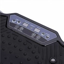 Vibration Plate Exercise Machine Platform, Whole Body Vibrating Machine Vibration Board with Elastic Pull Up Rope - Black -Sports Shop vibration plate HYLC302 455368 3