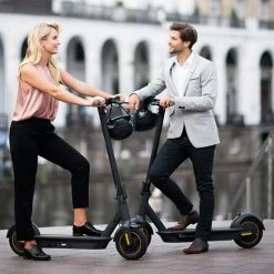 Ninebot KickScooter MAX G30 G30P Portable Folding Electric Scooter 350W Motor Max Speed 30km/h 15.3Ah Battery 10 inch Tubeless Pneumatic Tyres - Black -Sports Shop xiaomi ninebot max g30 electric scooter 350w motor max 30km h black 1574132375965